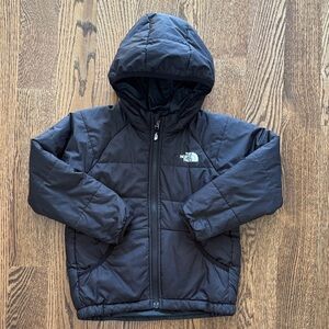 The North Face Black/ Charcoal Puffer Jacket
